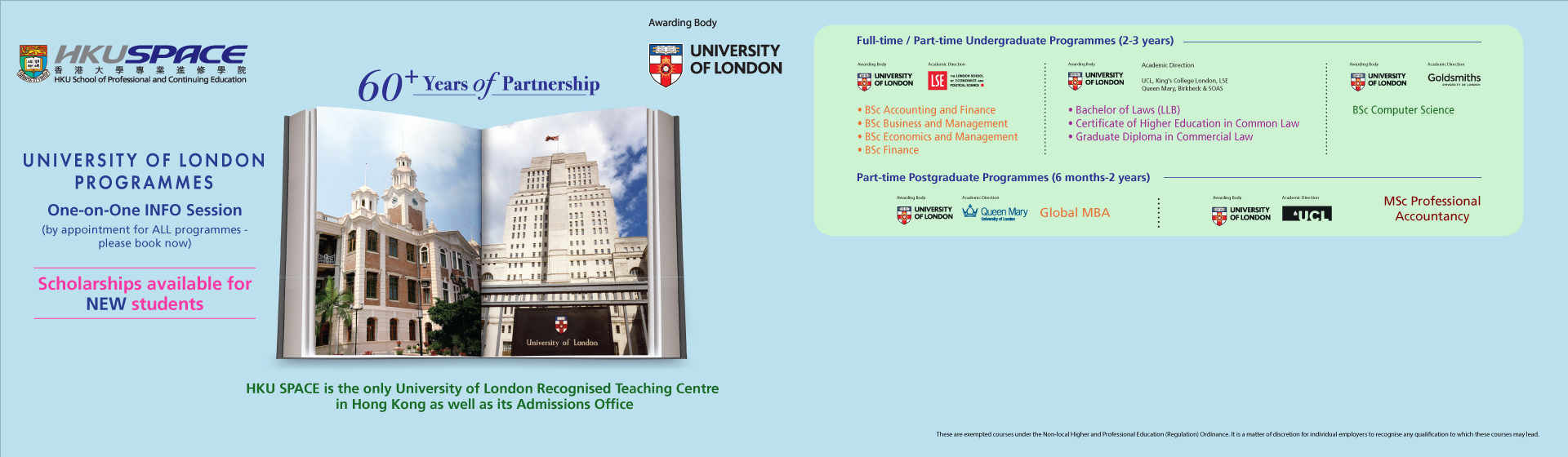 University of London Programmes One-on-One INFO Session 