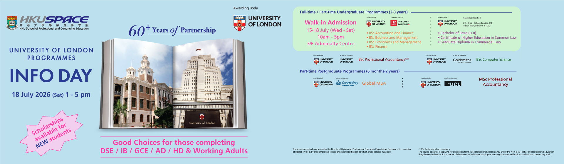 University of London Programmes One-on-One INFO Session 