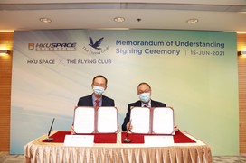 HKU SPACE Signs an MOU with The Flying Club on a New Mentorship Programme for Nurturing and Educating Aviation Professionals