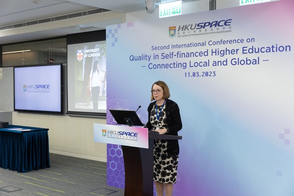 Professor Wendy Thomson CBE, Vice-Chancellor of University of London