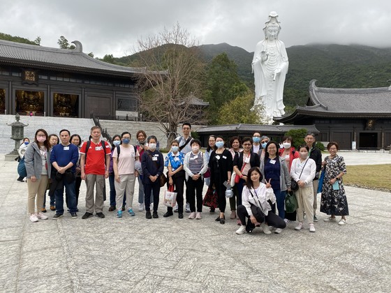 校友會慈山寺參學團在3月22日圓滿舉行