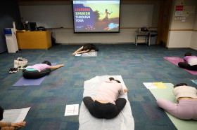 Learning Spanish through Yoga