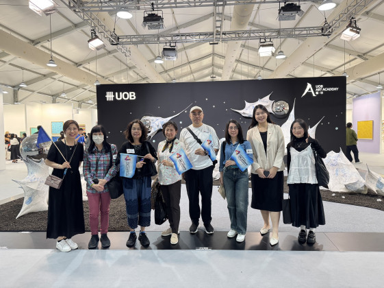 校友会於3月25日举办了「Art Central 2026导赏团」