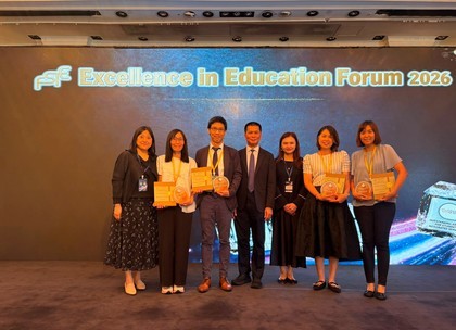 HKU SPACE Community College Honoured with Inaugural Outstanding Award for Student Integrated Service 