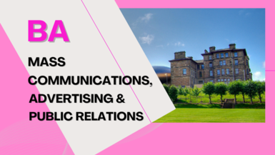 BA Mass Communications, Advertising & Public Relations