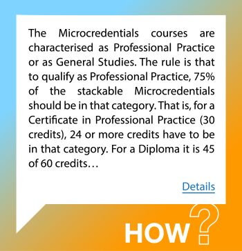 Why microcredentials