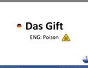 【Easy German - das Gift 】