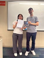 Congratulations to Jennifer, who has won the Outstanding Performance Award in our Certificate in Spanish (Introductory)! ¡Felicitaciones! (Sep 2026)