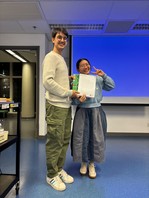 Congratulations to Ms. Tsang, who has won the Best Progress Award in our Certificate in Spanish (Intermediate)! ¡Felicitaciones! (Feb 2026)