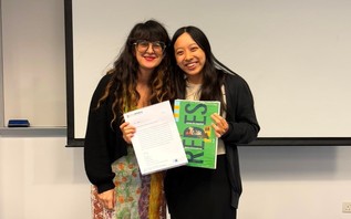 Congratulations to Zoe, who has won the Best Progress Award in our Certificate in Spanish (Intermediate)! ¡Felicitaciones! (Mar 2026)