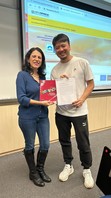 恭喜 Louis於我們的西班牙語中級證書課程當中獲得最佳進步獎 ! ¡Felicidades! (2024年2月)