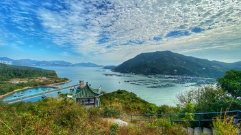 A wonderful view at Lamma Island