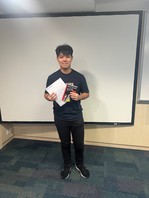 Congratulations to Mr. Lam, who has won the Outstanding Performance Award  in our French Introductory Course! Félicitations! 