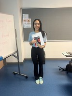 Congratulations to Ms. Lam, who has won the Outstanding Performance Award  in our French Introductory Course! Félicitations! 