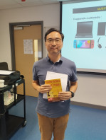 Congratulations to Jason, who has won the Best Progress Award in our Certificate in French (Intermediate)! Félicitations! 