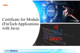 Certificate for Module (FinTech Applications with Java)