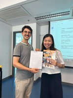 Congratulations to Ms. Tang, who has won the Best Progress Award in our Certificate in Spanish (Introductory)! ¡Felicitaciones! (Jul 2025)
