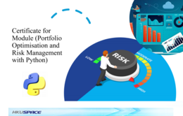 Certificate for Module (Portfolio Optimisation and Risk Management with Python)