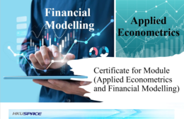 Certificate for Module (Applied Econometrics and Financial Modelling)